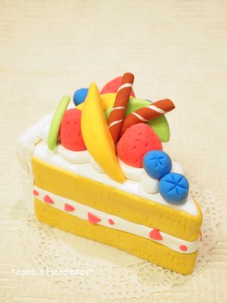 夏休み工作にどうぞ ケーキの貯金箱ワークショップ ちくちくのへや ちょこっとかわいい手作りのすすめ