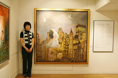 浜崎美園展、200号の大作も_d0178431_2043256.jpg