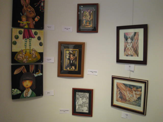 「ウサギをめぐる冒険展」初日レポート_a0093332_16433548.jpg