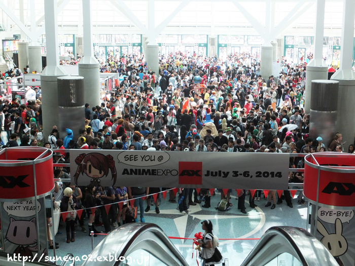 Anime Expo 13 に行って来ました カリフォルニアの広い空 と日本の空は繋がっている