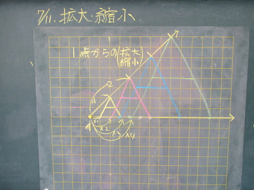 拡大縮小６時間目 石原清貴の算数教育ブログ