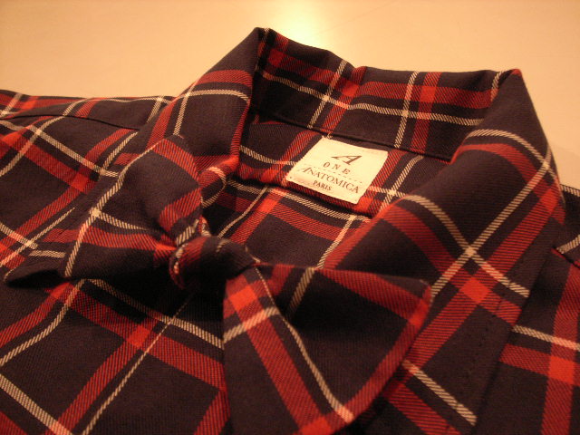 \"ANATOMICA WEEKEND SHIRT COTTON/WOOL OVER CHECK ／ORDER\"ってこんなこと。_c0140560_1158180.jpg