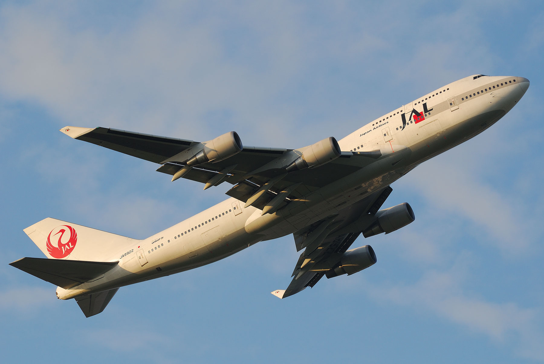 BOEING 747-400 / JA8922 : SKY LOUNGE GARDEN -transporter side-
