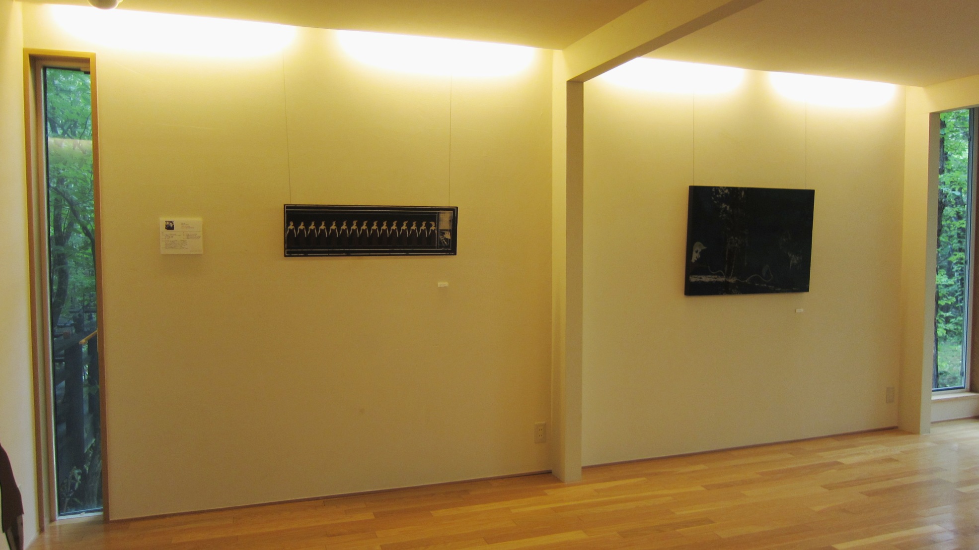 2090)終了「松浦進 展　『cryptic』」北広島市・黒い森美術館 7月1.2.3・・8.9.10日  _f0126829_23582673.jpg
