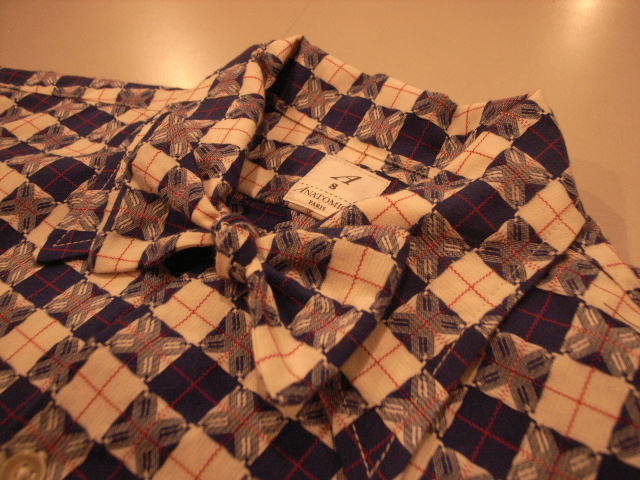 \"ANATOMICA WEEKEND SHIRT CLARENSON JACQUARD/ORDER\"ってこんなこと。_c0140560_1205778.jpg