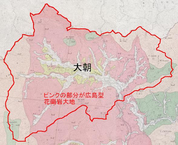 土砂災害と軟水の名水の関係と大朝の名水 大朝 水のふる里から