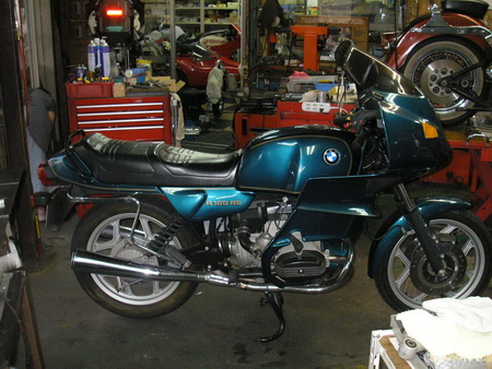 R100RS サイドカー取り付け依頼_e0218639_22194259.jpg