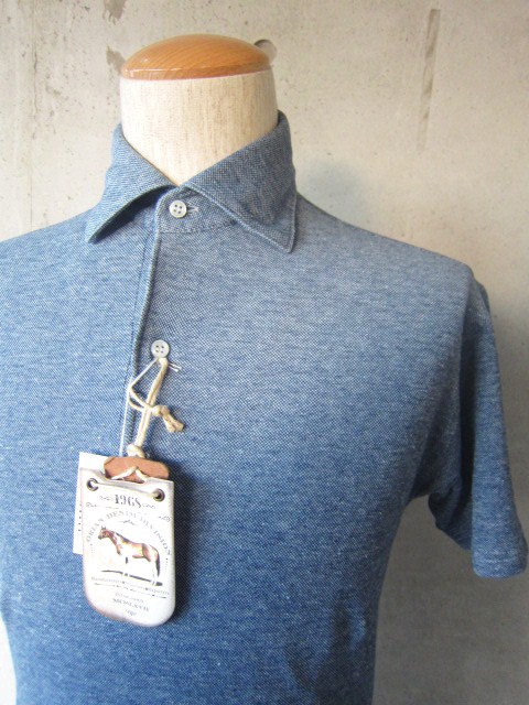 ORIAN ・・・ Light Indigo DENIM POLO! イタリア発・上品な大人POLO♪♪♪_d0152280_0482168.jpg