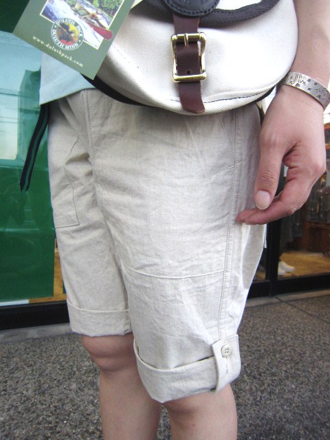 今夏・人気のSOUND MAN より、麻混SHORT PANTS (Dhaka)入荷！★！_d0152280_2143825.jpg