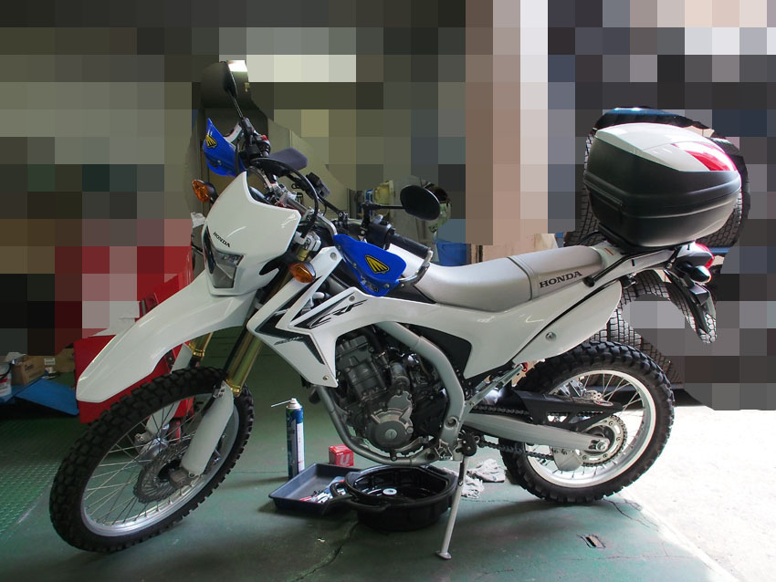 CRF250L 定期点検と積載カスタム_d0244687_815040.jpg