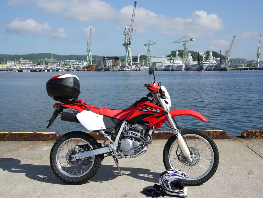 CRF250L 定期点検と積載カスタム_d0244687_8173048.jpg