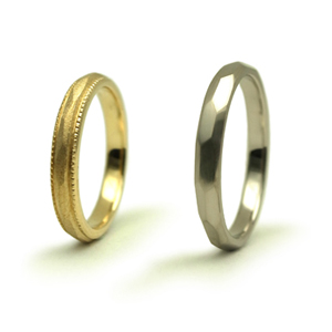 アンティークな印象の結婚指輪_e0131432_15301064.jpg