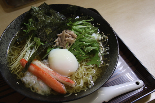 魚一(うぉっち)の冷製スープ麺 7月16日_f0113639_19473120.jpg