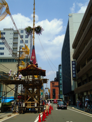 祇園祭2013・・鉾建ての様子_a0161943_22575811.jpg