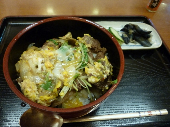 我が家の牛丼100円+α_b0100062_21274370.jpg