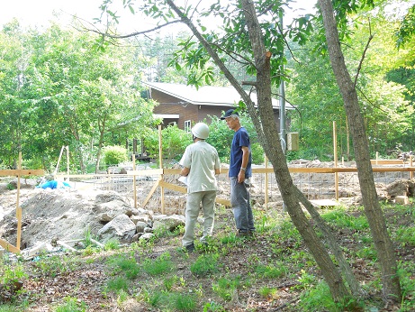 白州町H林さん邸の現場より 5_a0211886_23133646.jpg