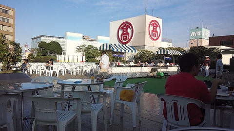 ビアガーデン_c0066693_8445456.jpg