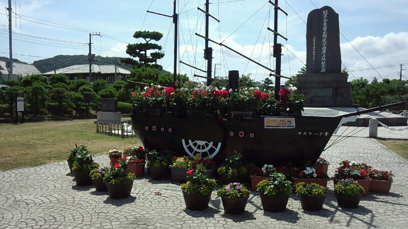 2013年夏 参議院選期日前投票　ペリー来航160年！　サスケハナコ号に遭遇_d0092901_14251183.jpg