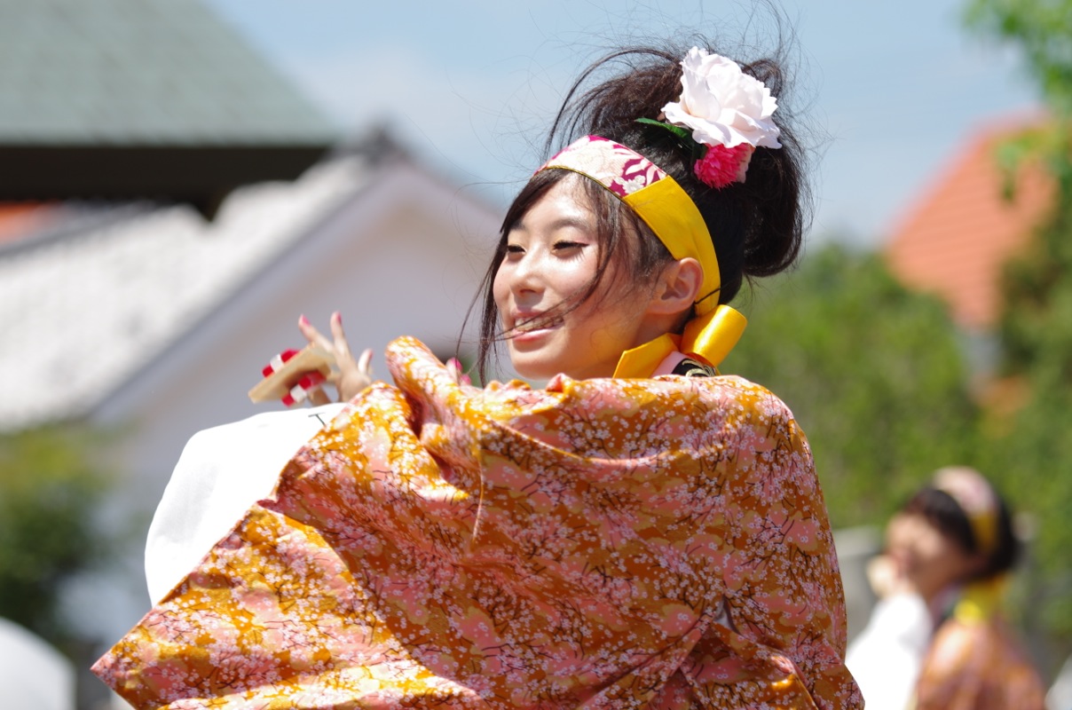  銭形よさこい２０１３その２（いよさこい!!華魅）_a0009554_19473064.jpg