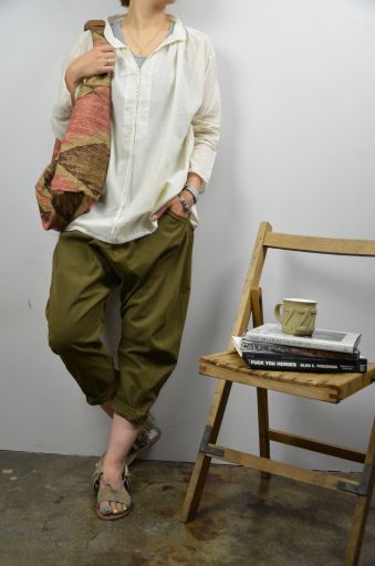 ちょっと大人なサルエルパンツ 。_b0110582_19421286.jpg