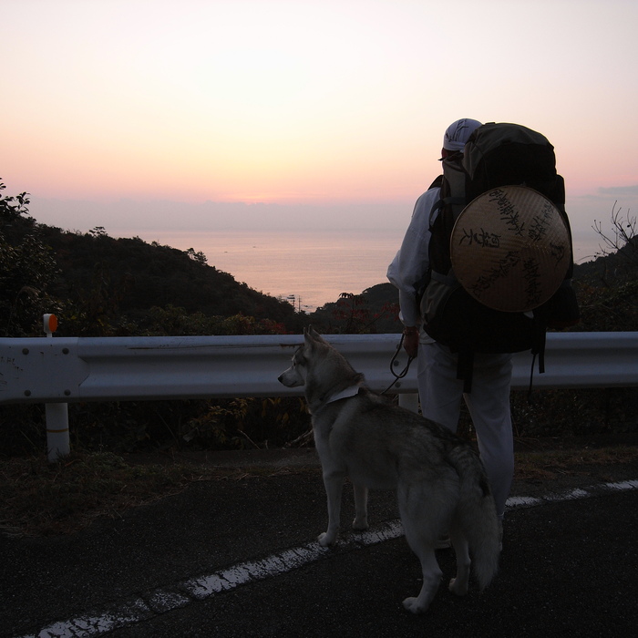 Memory of the second pilgrimage with husky HANA_c0049299_14464771.jpg