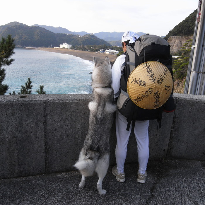 Memory of the second pilgrimage with husky HANA_c0049299_14521263.jpg