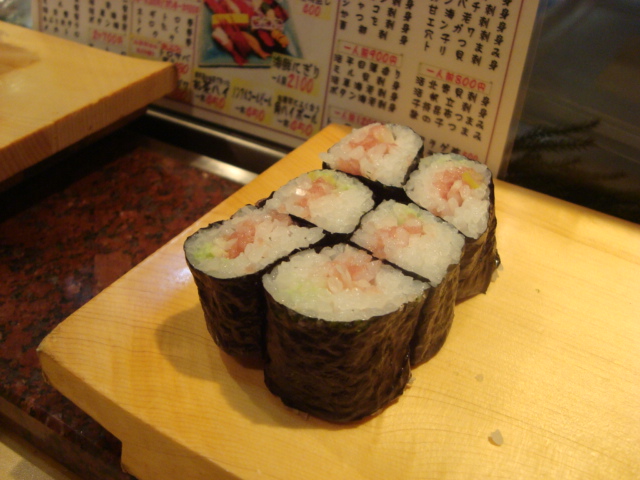 中野「魚がし鮨 中野北口店」へ行く。_f0232060_1153871.jpg