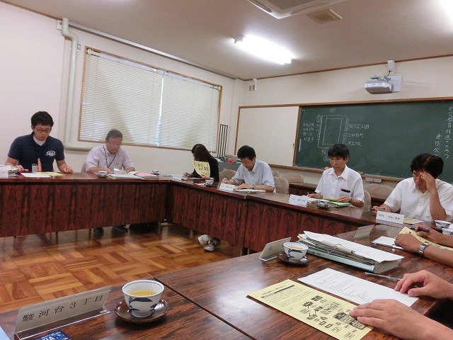 避難所解放エリアを確認 吉原高校の「防災教育推進のための連絡会議」_f0141310_7433280.jpg