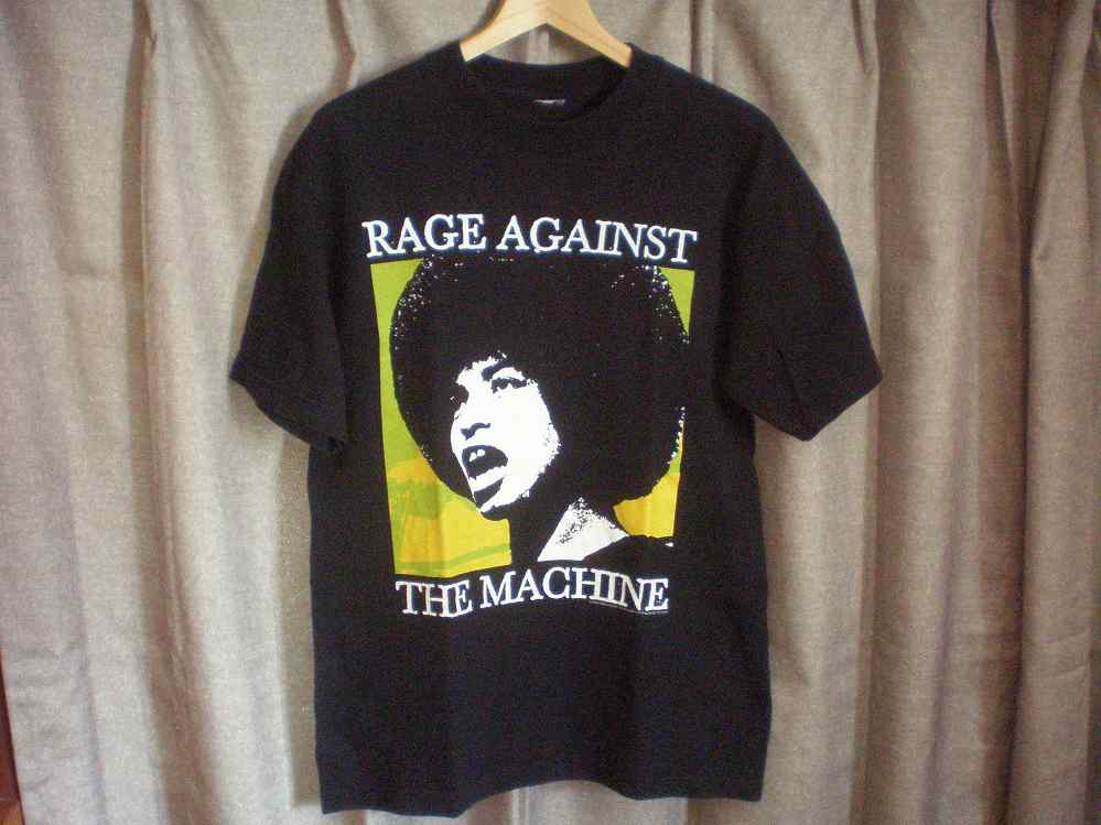 レイジアゲインストザマシーン アンジェラ デイビス Tシャツ RAGE AGAINST THE MACHINEのAngela Davis : Questionable＆MCCC