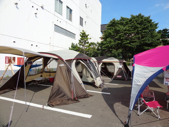 コールマンテント展示会開催中！_d0198793_16132084.jpg