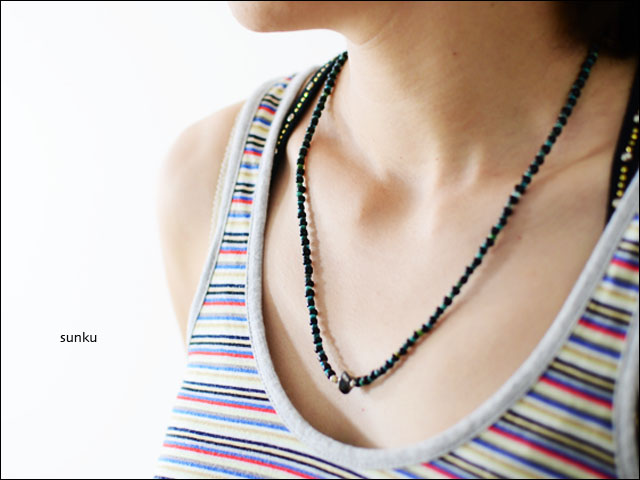 Sunku 39 [サンク] Antique×Turquoise Beads Necklace&Bracelet [LTD-016] _f0051306_19571224.jpg
