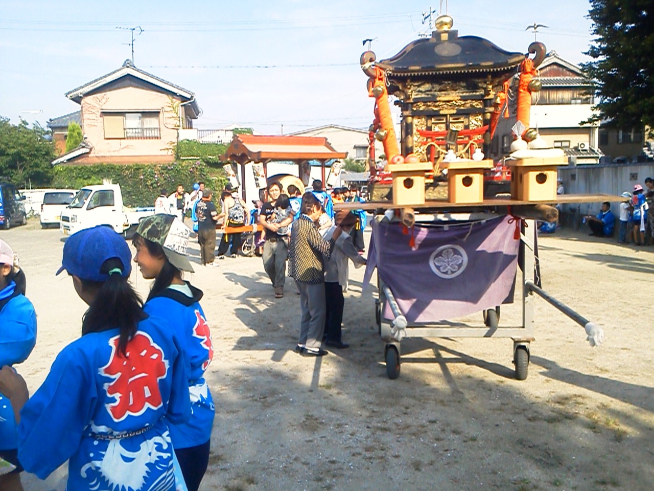 参院選投票日、お天王祭り_a0063907_2049138.jpg