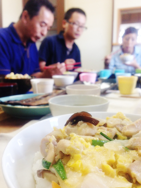 シンプル親子丼！_d0180425_8225197.jpg