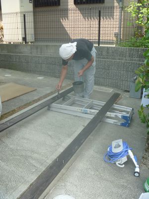 塗装メンテナンスも終盤です!_b0131012_20103736.jpg