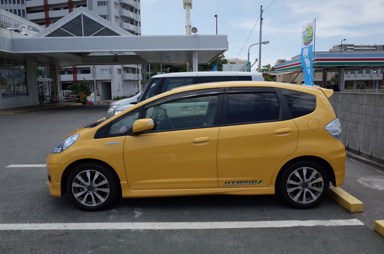 Honda Fit ハイブリッド Rs 試乗 沖縄の風