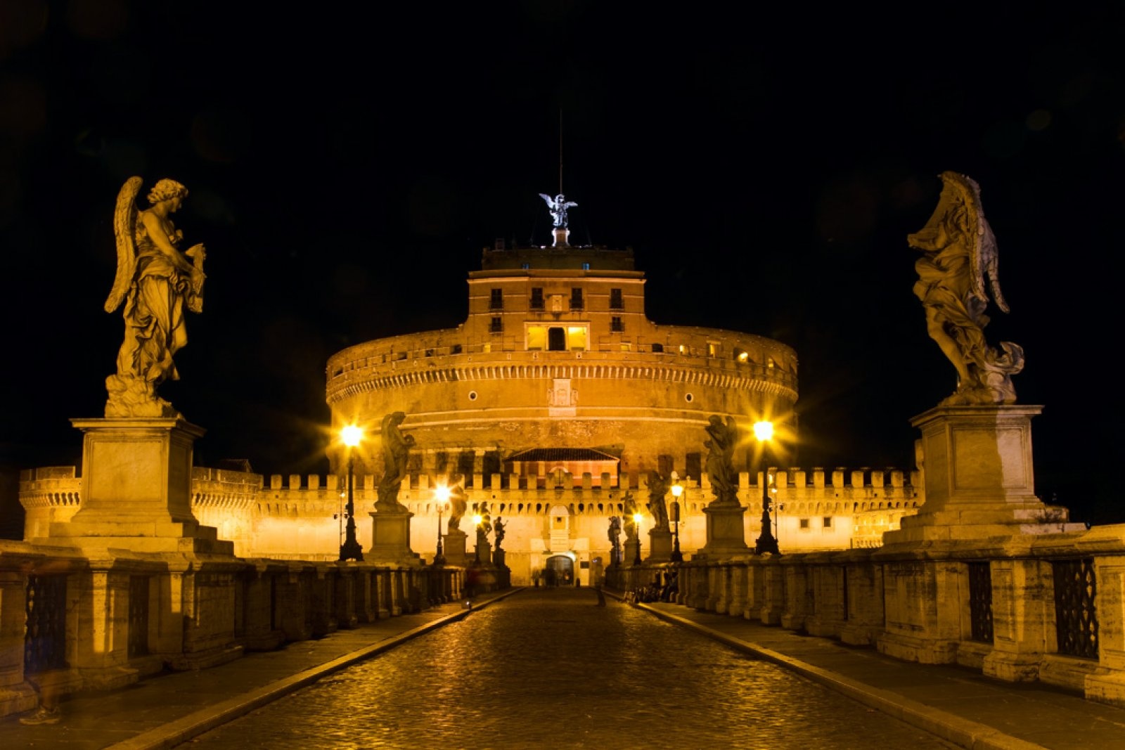 夜の聖天使城 ローマより愛をこめて