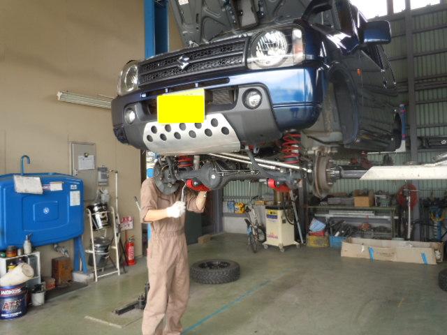 ジムニー車検整備!(^^)!_c0213517_13274487.jpg
