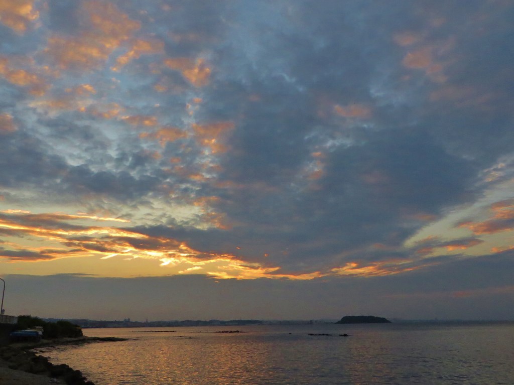 夕陽・夕焼け７月２１日（日）。。。神奈川県横須賀市_f0184669_22245640.jpg