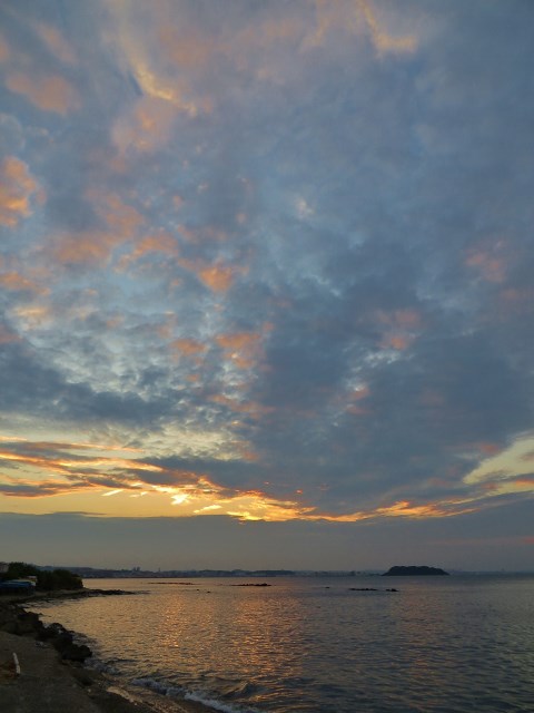 夕陽・夕焼け７月２１日（日）。。。神奈川県横須賀市_f0184669_22265217.jpg