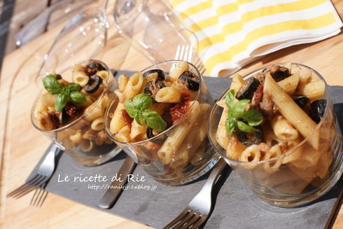 Pasta fredda al tonno ♡夏のイタリア料理 \"ツナの冷製パスタ\"_b0246303_21125533.jpg