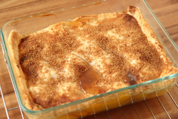 ピーチコブラー　Peach Cobbler with Fresh/Canned Peaches_d0166271_831663.jpg