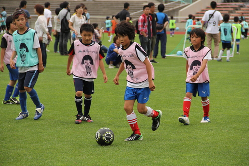 JFAキッズサッカーフェスティバル2013秋田in八橋陸上競技場_e0272194_1252526.jpg