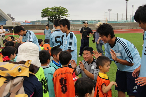 JFAキッズサッカーフェスティバル2013秋田in八橋陸上競技場_e0272194_1254353.jpg