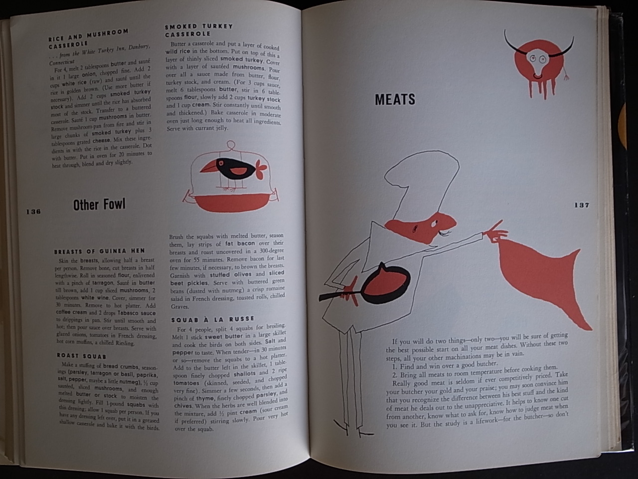 ESQUIRE COOKBOOK / The Editors of Esquire magazine, Bill Charmatz (Illustrations)_a0227034_14564622.jpg