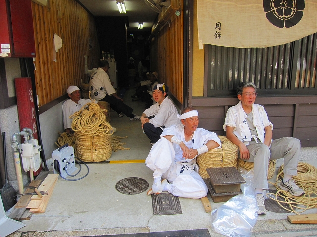 祇園祭③鉾立て_e0237645_10125145.jpg