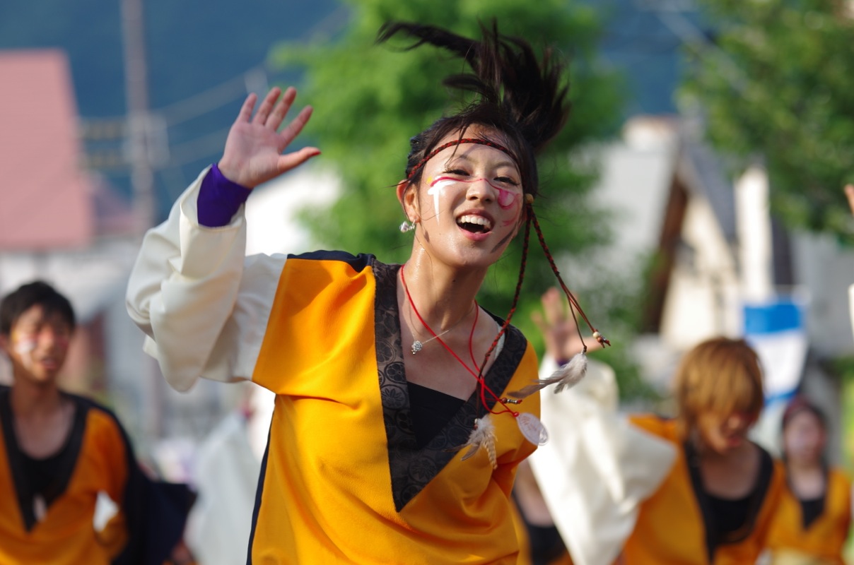  銭形よさこい２０１３その３８（岡山うらじゃ連　四季その３）_a0009554_23193131.jpg