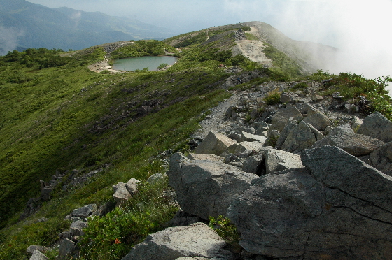 山の記録２０１３：唐松岳（２６９６m）その１_f0049074_6163923.jpg