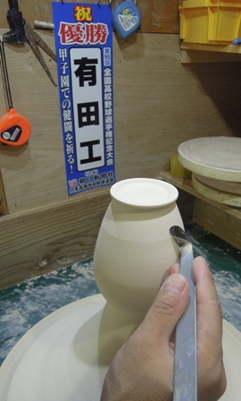素焼きの窯詰めと山へ_d0195183_42546100.jpg