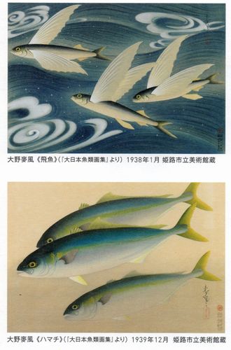 図録 大野麥風展 「大日本魚類画集」と博物画にみる魚たち