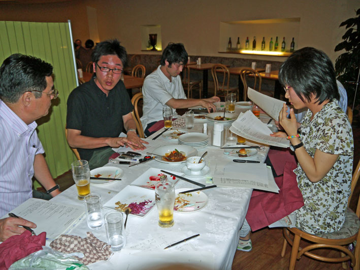 ジビエ料理を試食JUON関東甲信越ブロックスタッフ打合せ_c0014967_7315796.jpg